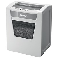 Leitz IQ Office P-5 Micro-Cut Paper Shredder, 23 Litres