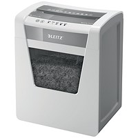 Leitz IQ Office P-4 Cross-Cut Paper Shredder, 23 Litres