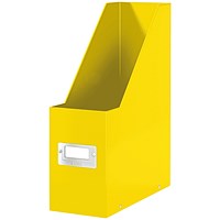 Leitz WOW Click and Store Magazine File Yellow