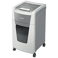 Leitz IQ Autofeed Office 300 P-4 Cross-Cut Shredder, 60 Litres