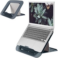 Leitz Ergo Cosy Laptop Stand, Adjustable Tilt, Grey