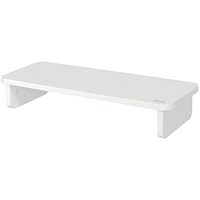 Leitz Ergo Monitor Stand 560x80x210mm White Leitz Ergo Monitor Stand 560x80x210mm White