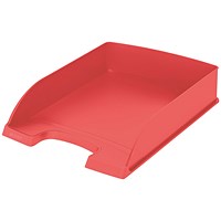 Leitz Recycle Letter Tray, A4, Red