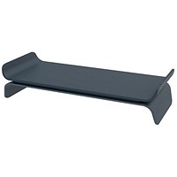 Leitz Ergo Monitor Stand, Adjustable Height, Dark Grey