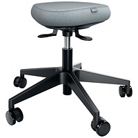 Leitz Ergo Active Wobble Stool with Easy Roll Castor Wheels