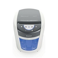 Leitz IQ OptiMax Home Office Paper Shredder 15L White 83581000