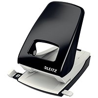 Leitz NeXXt Hole Punch, Capacity 40 Sheets, Black