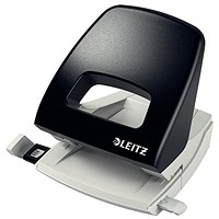 Leitz NeXXt Hole Punch, Capacity 25 Sheets, Black