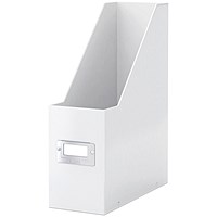 Leitz Wow Click & Store Laminated Magazine File, White