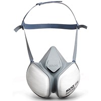 Moldex 5230 Ffa2P3Rd Half Mask, Grey