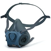 Moldex 7002 Mask Body, Grey & Blue, Medium