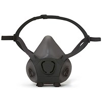 Moldex 7005 Silicone Half Mask, Black, Medium