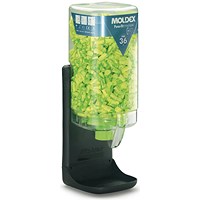 Moldex 7750 Pura-Fit Earplug Dispenser, Comes With 500 Yellow & Green Earplugs