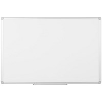 Bi-Office Earth Maya Magnetic Whiteboard, Lacquered Steel Surface, Aluminium Frame, 1200x900mm