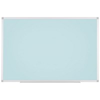 Bi-Office Ayda Magnetic Sky Board, 1200 x 900mm, Lacquered Steel Surface, Aluminium Frame