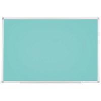 Bi-Office Ayda Magnetic Caribe Board, 1200 x 900mm, Lacquered Steel Surface, Aluminium Frame