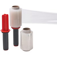 Flexocare Mini Stretch Wrap Hand Dispenser with 6x100mm Rolls (Pack of 6) 97154015 Flexocare Mini Stretch Wrap Hand Dispenser with 6x100mm Rolls (Pack of 6) 97154015