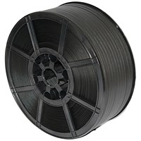 Polypropylene Strapping, Light duty, 12mmx2000m, Black