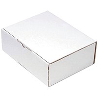 Mailing Box 260x175x100mm White (Pack of 25) PPAK-KING09-D