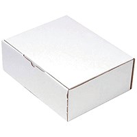 Mailing Box, W375xD225xH150mm, White, Pack of 25