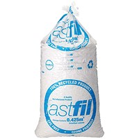 Fastfil Polystyrene Loose Fill Chips 15 Cubic Feet 65804