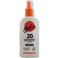 Malibu SPF 20 Sun Lotion Spray 200ml