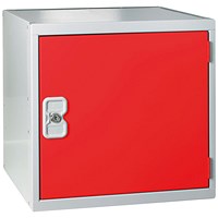 One Compartment Cube Locker 450x450x450mmm Red Door