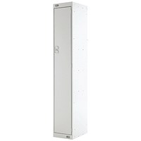 One Compartment Express Standard Locker, 300x450x1800mm, Light Grey Door