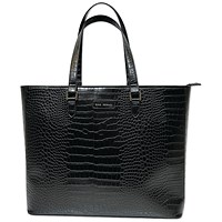 Gino Ferrari Crocodile Embossed Business Tote