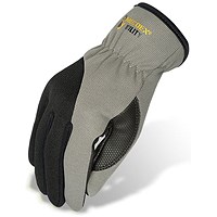 Mec Dex Touch Utility Mechanics Gloves, Black & Grey, Large