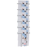 Twinco A4 6 Compartment Literature Holder