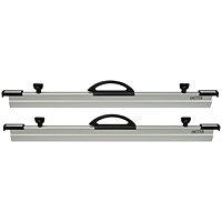 Arnos Hang-A-Plan Binders with Handles A1 Silver Pack of 2 D100A2PK