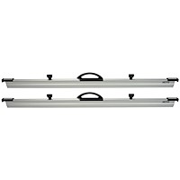 Arnos Hang-A-Plan Binders with Handles A0 Silver Pack of 2 D102A2PK