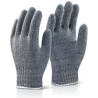 Beeswift Mixed Fibre Gloves, Grey, Pack of 240