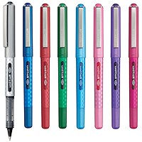 Uni-ball Eye Designer Rollerball Pen, Assorted Colours, Pack of 8
