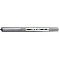 Uni-Ball Liquid Ink Rollerball Pen UB-157E Black (Pack of 12)