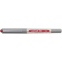 Uni-Ball Liquid Ink Rollerball Pen UB-157E Red (Pack of 12)