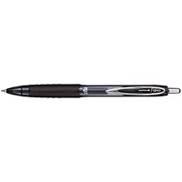 Uni-Ball Signo 207E Rollerball Gel Pen, Black, Pack of 12