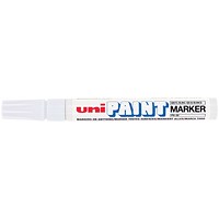 Unipaint PX-20 Paint Marker Medium Bullet White (12 Pack)
