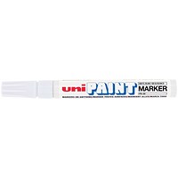 Unipaint PX-20 Paint Marker Medium Bullet White (Pack of 12)