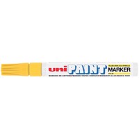 Unipaint PX-20 Paint Marker Medium Bullet Yellow (12 Pack)