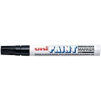 Unipaint PX-20 Paint Marker Medium Bullet Black (12 Pack)