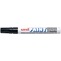 Unipaint PX-20 Paint Marker Medium Bullet Black (Pack of 12)