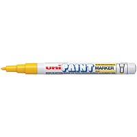 Uni-Ball UniPAINT PX21 Paint Marker Fine Yellow (12 Pack)