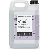 Miniml Anti-Bac Surface Cleaner, French Lavender, 5L