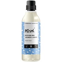 Miniml Laundry Liquid, Fresh Linen, 1L, Pack of 6