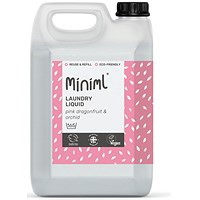 Miniml Laundry Liquid Pink Dragonfruit + Orchid 5L Refill