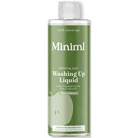 Miniml Washing Up Liquid Apple 400ml (Pack of 6)