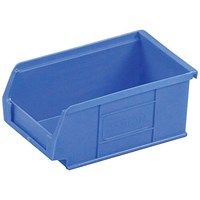 Barton Tc2 Small Parts Container Semi-Open Front Blue 1.27L 165x100x75mm (Pack of 20) 010021