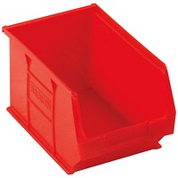 Barton TC3 Small Parts Container Semi-Open Front 4.6L Red 150x240x125mm (Pack of 10) 010032